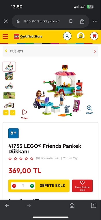 lego pankek dükkanı