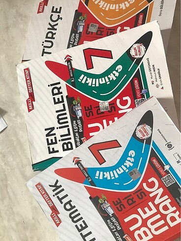Bumerang 3lü 7. Sınıf test kitapları