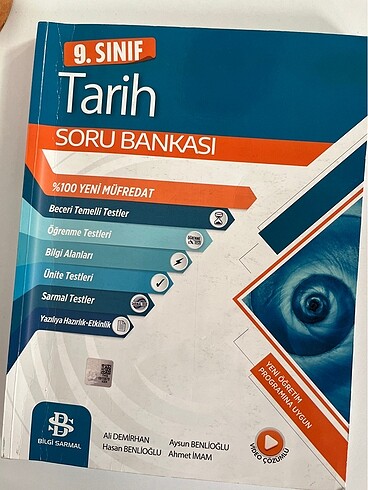 9. Sınıf Tarih BilgiSarmal Test Kitabı