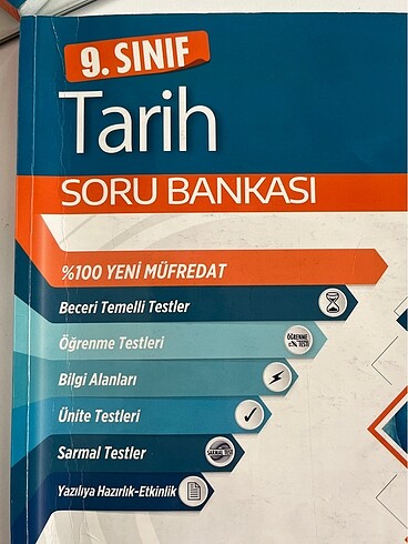 9. Sınıf Tarih BilgiSarmal Test Kitabı