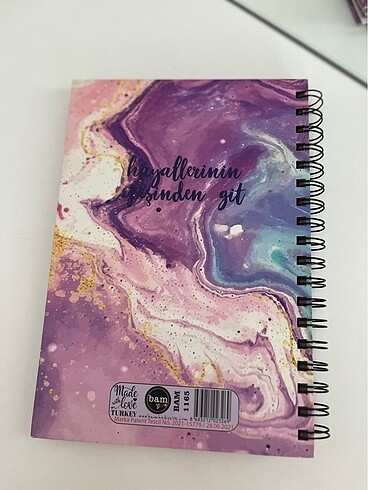 Beden MY PLANNER BAM KONUŞAN AJANDA
