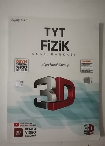 3D TYT Fizik 