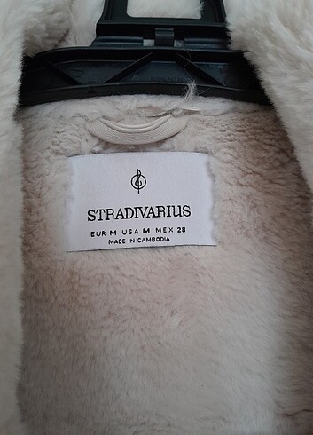m Beden ten rengi Renk Stradivarus biker ceket