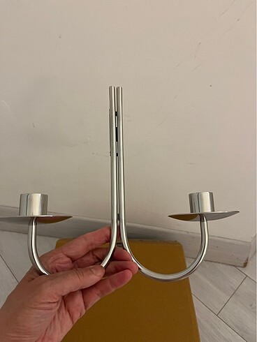 Beden gri Renk H&M home duvar şamdanı