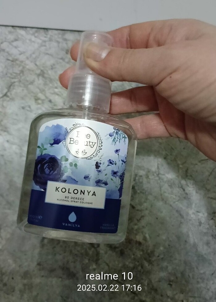 Vanilyalı parfüm kolonya - Görsel 2