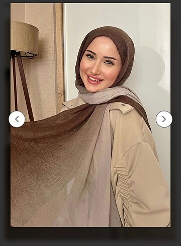 Dubai degrade şal