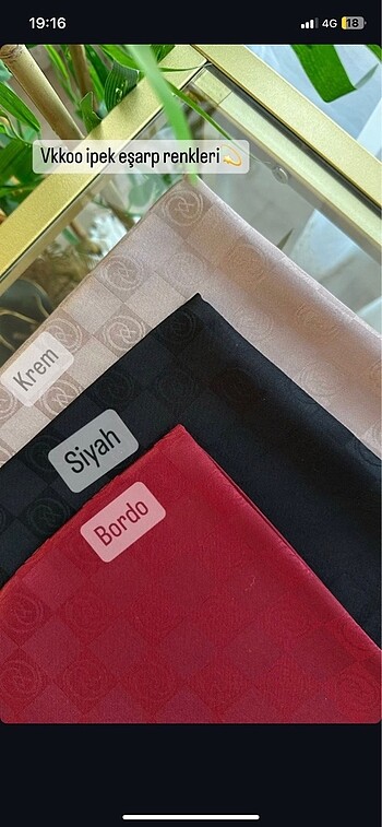 Vakko ipek eşarp - Görsel 4