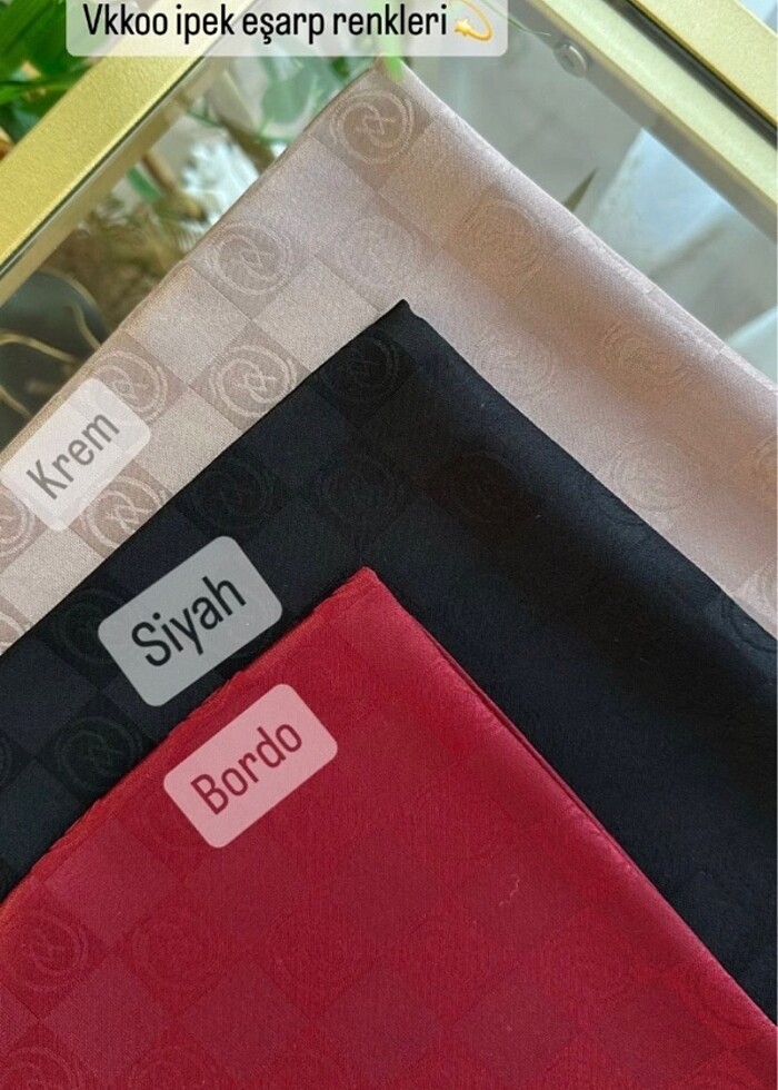 Vakko ipek eşarp - Görsel 4