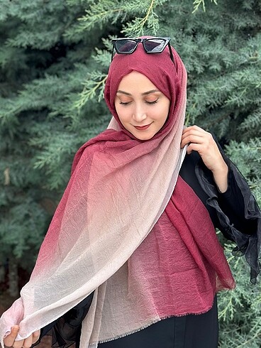 Dubai degrade şal - Görsel 2