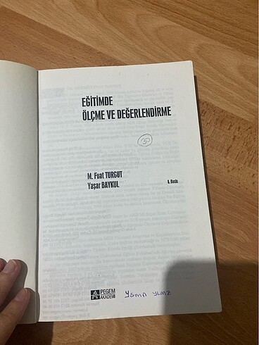  Eğitimde Ölçme ve Değerlendirme Fuat Turgut