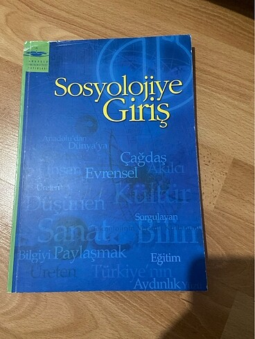 Sosyolojiye Giriş Anadolu Üniversitesi
