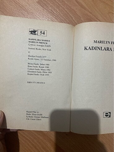  Beden Kadınlara Mahsus - Marilyn French