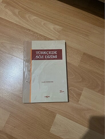 Türkçede Söz Dizimi Leyla Karahan