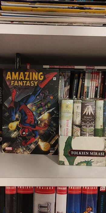 Tolkien Mirası + Amazing Fantasy 15 Yıldıray Çınar İmzalı