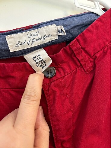 H&M H&M pantolon beli lastikli