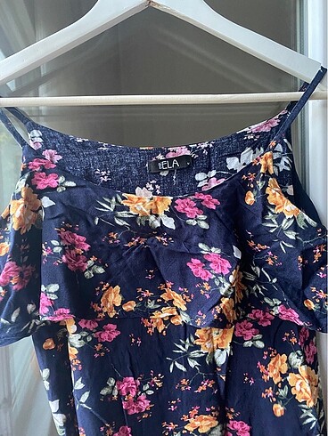 Zara #ZARA MARKA ÇİÇEK DESENLİ ELBİSE