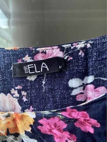 38 Beden #ZARA MARKA ÇİÇEK DESENLİ ELBİSE