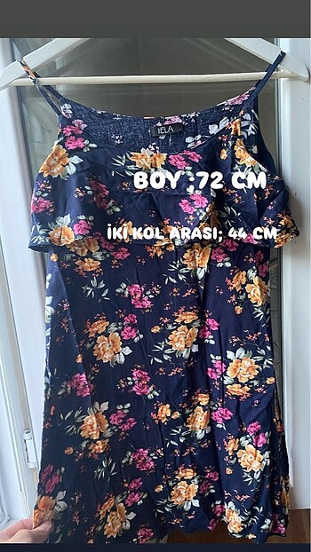 #ZARA MARKA ÇİÇEK DESENLİ ELBİSE