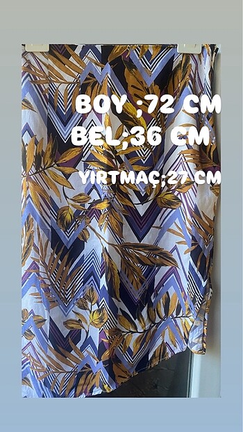#ZARA MARKA ASİMETRİK ETEK