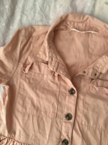 7 Yaş Beden H&m kız çocuk pembe elbise