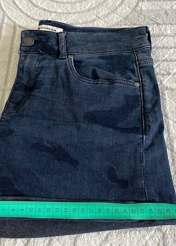 Diğer Mavi Mini Denim Şort