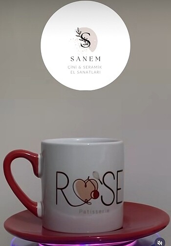 Kişiye Özel İşletmelere Özel Fincan Takımı (Porselen)
