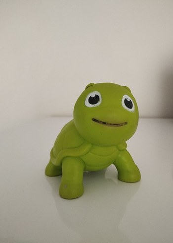 Renkli Yeşil Kaplumbağa Figürü