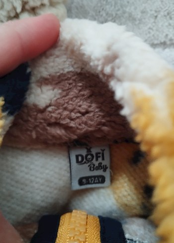 Kapüşonlu Kahverengi Bebek Tulum ve Desenli Ceketler - Görsel 4