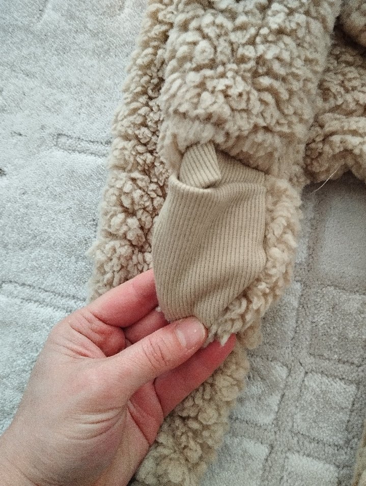 Kapüşonlu Kahverengi Bebek Tulum ve Desenli Ceketler - Görsel 5