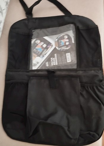 Siyah Arka Koltuk Oto Organizer - Görsel 2