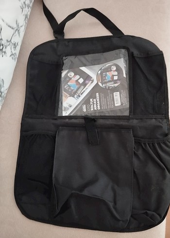 Siyah Arka Koltuk Oto Organizer - Görsel 3