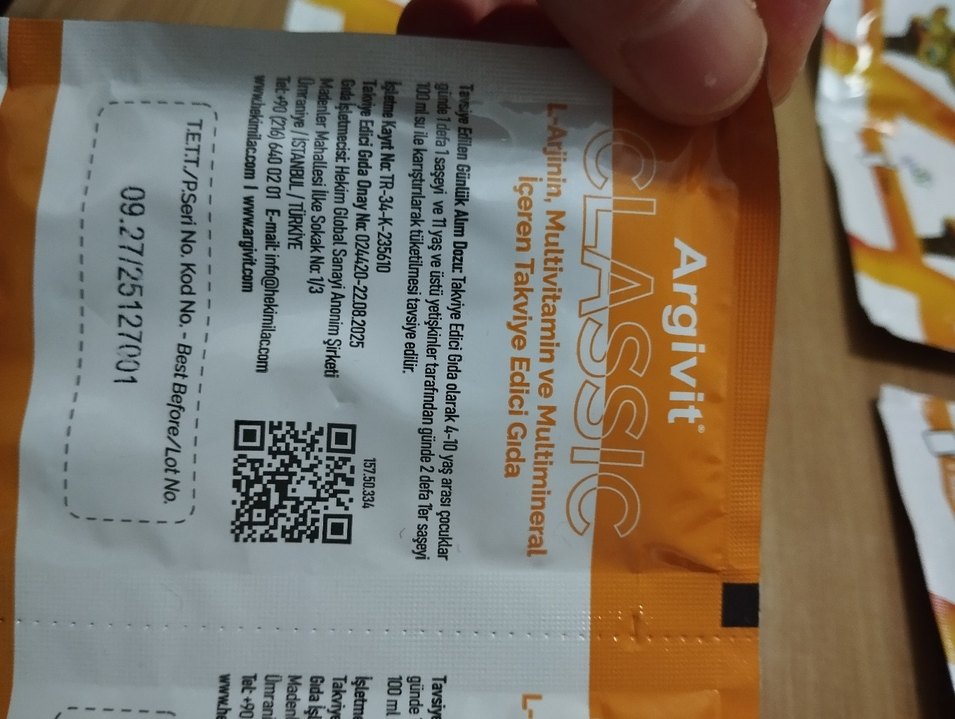 Argivi Multivitaminli Çocuk Takviyesi - Görsel 3