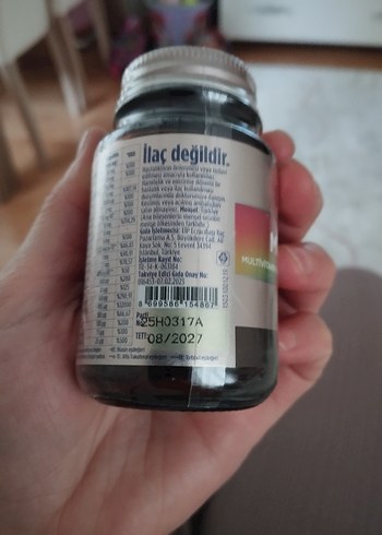 Dynavit Multi-Daily Vitamin ve Mineral Takviyesi - Görsel 4