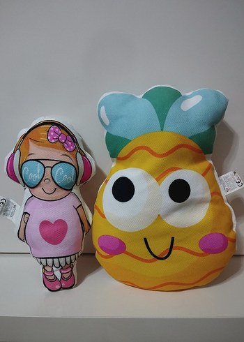 Renkli Peluş Oyuncak Seti - Görsel 2