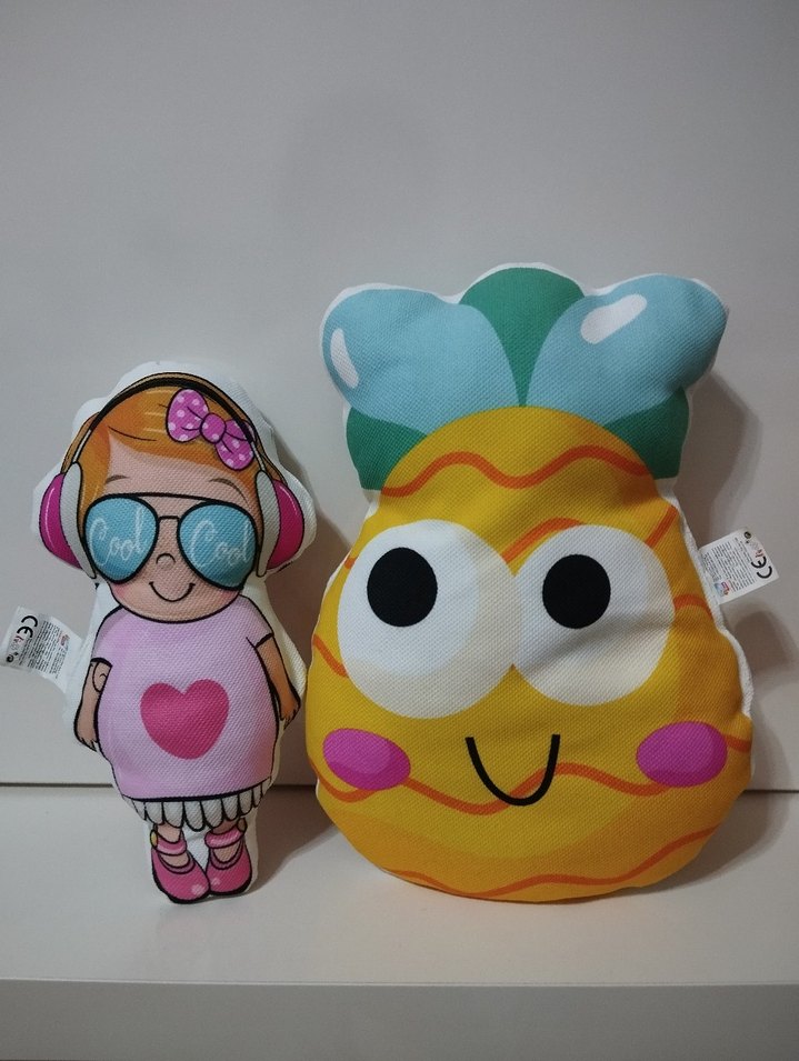 Renkli Peluş Oyuncak Seti - Görsel 2