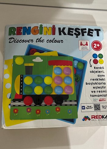 Rengini Keşfet Redka Renkli Keşif Eğitici Oyuncak - Görsel 2