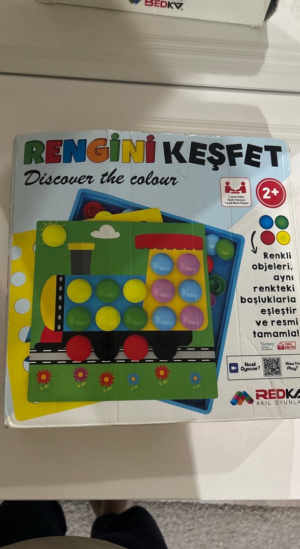 Rengini Keşfet Redka Renkli Keşif Eğitici Oyuncak - Görsel 2