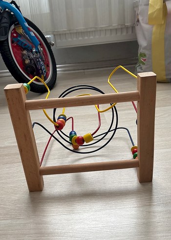 Renkli Ahşap Eğitici Oyuncak - Görsel 5