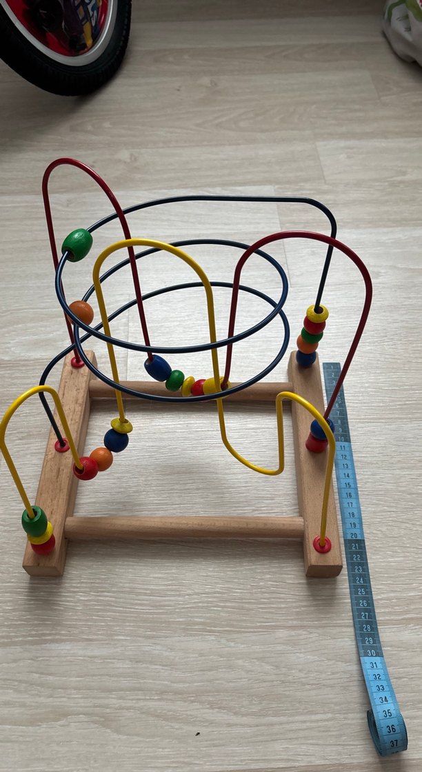 Renkli Ahşap Eğitici Oyuncak - Görsel 2