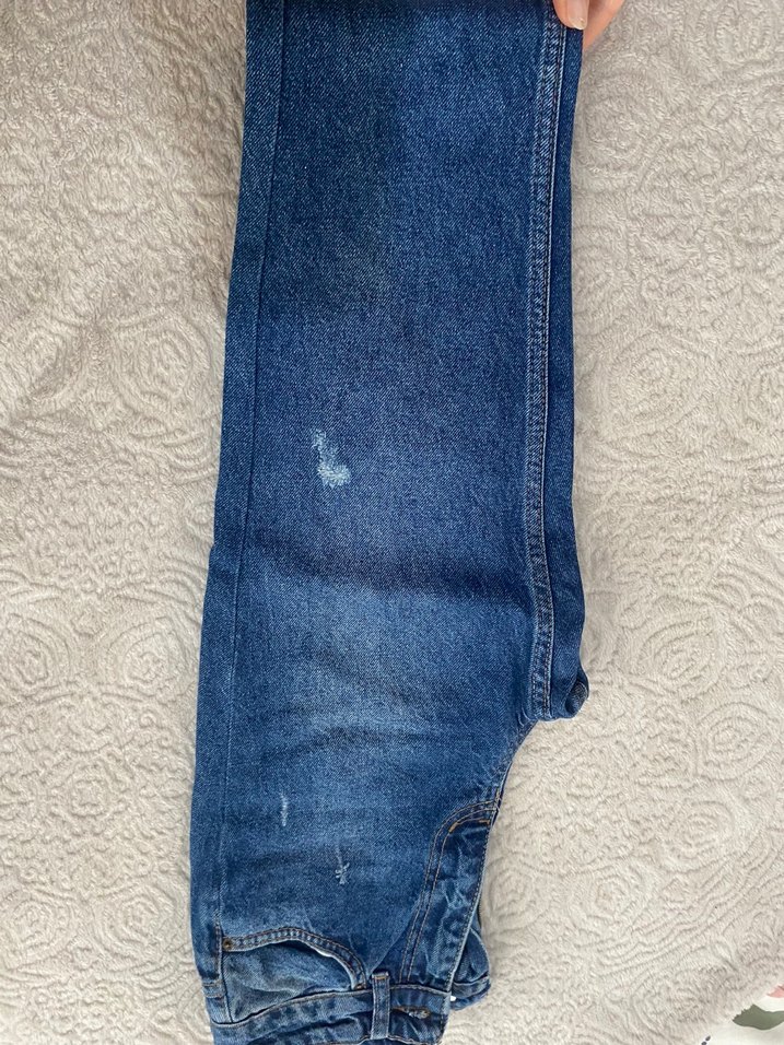 Kadın Loose Fit Denim Jean Pantolon hepsı için geçerlidir fiyat - Görsel 2