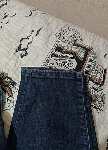 27 Beden mavi Renk kadın mavi mom Jean pantolon