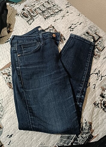 Mavi Jeans kadın mavi mom Jean pantolon