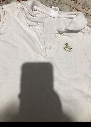 Kız çocuk polo yaka tşört