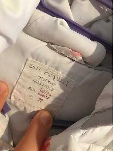 18-24 Ay Beden Zara şişme mont