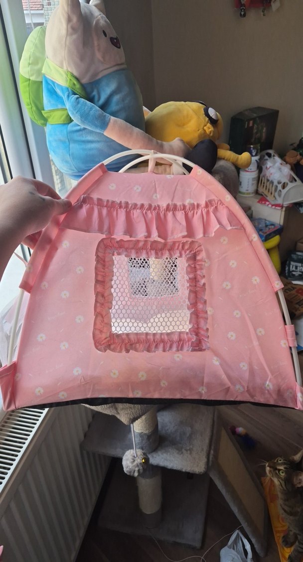 Pembe kedi çadırı - Görsel 2