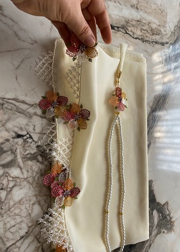 İğne oyası namaz örtüsü - Görsel 2