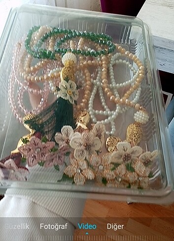 Borulu ıgne oyası tesbıh - Görsel 5