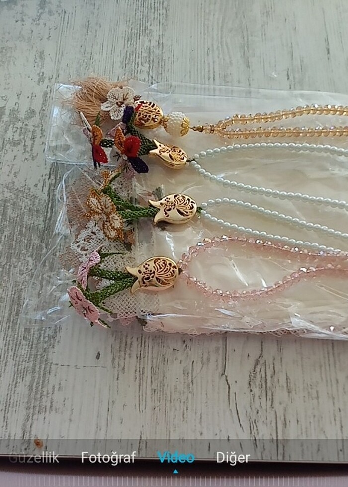 Borulu ıgne oyası tesbıh - Görsel 3