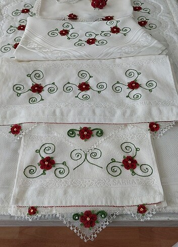 Seccade takımı ıgne oyası - Görsel 3