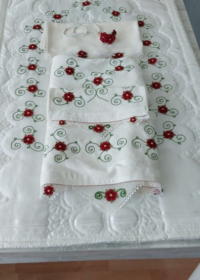 Seccade takımı ıgne oyası - Görsel 2